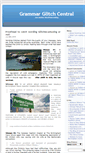 Mobile Screenshot of grammarglitchcentral.com